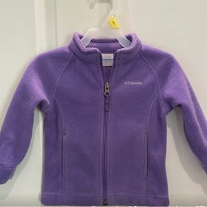 Columbia Baby zip fleece jacket